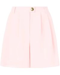 Moschino - Pleated-Design Shorts - Lyst