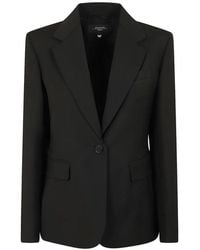 Weekend by Maxmara - Blazer À Revers Crantés - Lyst