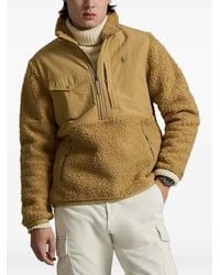 Polo Ralph Lauren - Polo Pony Half-Zip Pocket Sweatshirt - Lyst