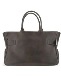 OSOI Peanut Brot Leather Bag in Green | Lyst