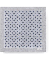 BOSS - Carré De Poche À Imprimé Géométrique - Lyst