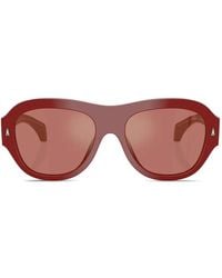 Moncler - Elevane Oval-Frame Sunglasses - Lyst
