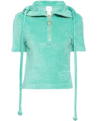 Patou - Half-zip Terrycloth Polo Shirt - Lyst