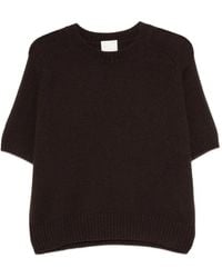 Allude - Pull En Cachemire À Manches Courtes - Lyst