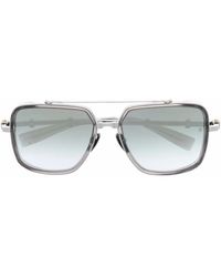 Balmain - Officier Square-Frame Sunglasses - Lyst