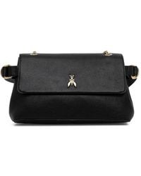 Patrizia Pepe - Logo-Appliqué Chain Shoulder Bag - Lyst