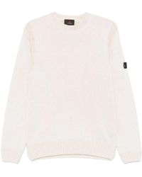 Peuterey - Pullover mit Logo-Patch - Lyst