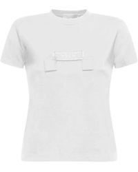 John Richmond - Embroidered Cotton T-Shirt - Lyst