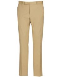 PT Torino - Pressed-Crease Tailored Trousers - Lyst