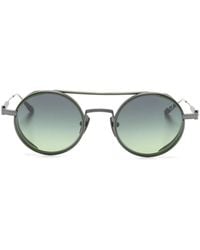 Akoni - Eres Round-Frame Sunglasses - Lyst