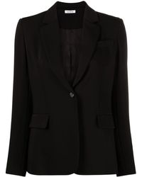 P.A.R.O.S.H. - Notched-lapel Single-breasted Blazer - Lyst