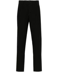 Transit - Linen Tapered-Leg Trousers - Lyst