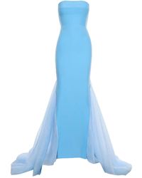 V:PM ATELIER - Abito Da Sera Ariana Lungo Senza Spalline - Lyst