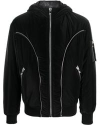 Versace - ジップディテール パデッドジャケット - Lyst