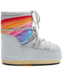 Moon Boot - Icon Low Rainbow-print Boots - Lyst