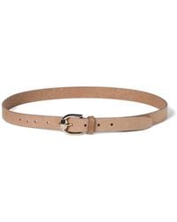 Brunello Cucinelli - Reversed Leather Belt - Lyst