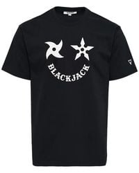Black Jack Jewelry - Shuriken Print-Detail T-Shirt - Lyst