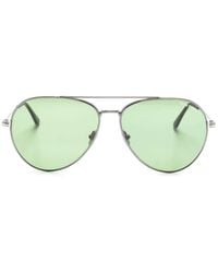 Tom Ford - Pilot-Frame Tinted-Lenses Sunglasses - Lyst