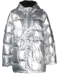 Stine Goya - Metallic Crystal-embellished Puffer Jacket - Lyst