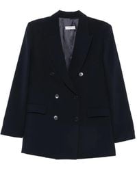 NINA 14.7 - Double-Breasted Peak-Lapel Jacket - Lyst