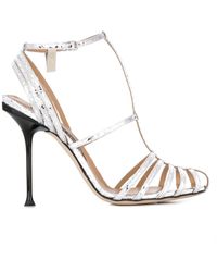 Sergio Rossi Stiletto-Sandalen - Mehrfarbig