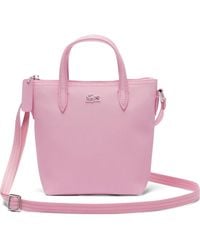Lacoste - Borsa A Tracolla Concept Con Applicazione - Lyst