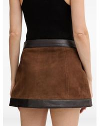 retroféte - Lisbeth Suede Mini Skirt - Lyst