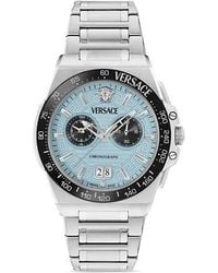Versace - Greca Reaction 43Mm Watch - Lyst
