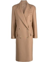 ARMARIUM - Long Double-breasted Coat - Lyst