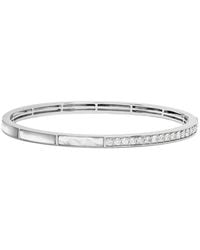 Jewels Aficionado - 18K Diamond Mother-Of-Pearl Bracelet - Lyst