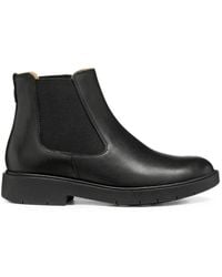 Geox - Spherica Ec1 Leather Chelsea Boots - Lyst
