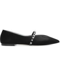 McQueen - スタッズ フラットシューズ - Lyst