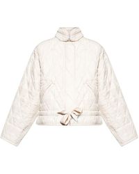 Isabel Marant - Zakiane Gewatteerd Jack Met Strikdetail - Lyst