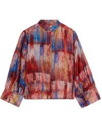 Momoní - Franklyn Printed Silk Shirt - Lyst