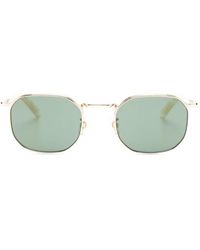 Montblanc - Geometric-Frame Sunglasses - Lyst