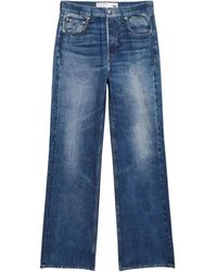 Rag & Bone - Vaqueros Miramar Shea Ankle Rectos - Lyst