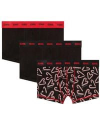 DIESEL - Damien-Gft-Utlt Heart-Print Boxer - Lyst