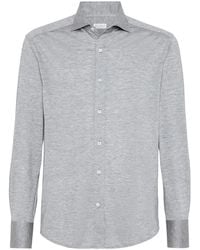 Brunello Cucinelli - Button-Up Overhemd - Lyst