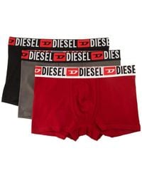DIESEL - Slim Fit Logo Underwear - Lyst