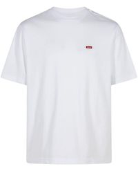 Supreme - T-shirt Small Box 'White' - Lyst