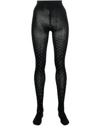 Vivetta - Swarovski Crystal-Embellished Tights - Lyst