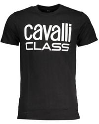 Roberto Cavalli - T-Shirt À Logo Imprimé - Lyst