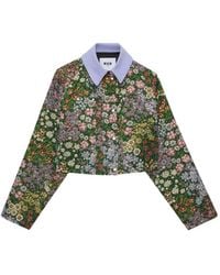 MSGM - Jack Met Bloemenkraag - Lyst