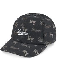 Supreme - Monogram 6-Panel Cap - Lyst