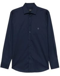 Etro - Logo-Embroidered Button-Down Shirt - Lyst