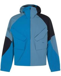Arte' - Veste Colour Block À Capuche - Lyst