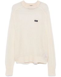 ROTATE BIRGER CHRISTENSEN - Pullover Mit Logo-Patch - Lyst