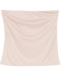 GIADA CURTI - Ruched Strapless Top - Lyst