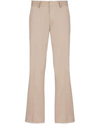 Balmain - Cropped Flared Trousers - Lyst
