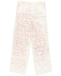 Kidsuper - Scribbled Printed Trousers - Lyst